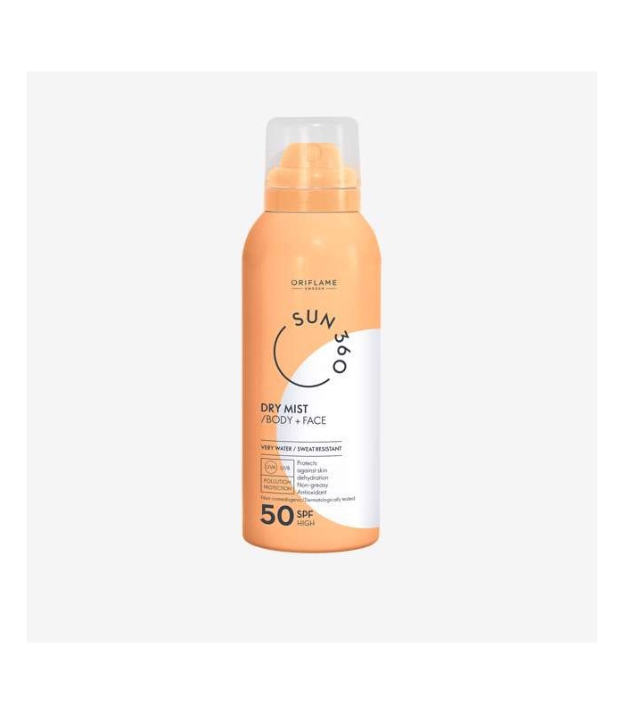 اسپری ضدآفتاب SUN360 با spf50 صورت و بدن